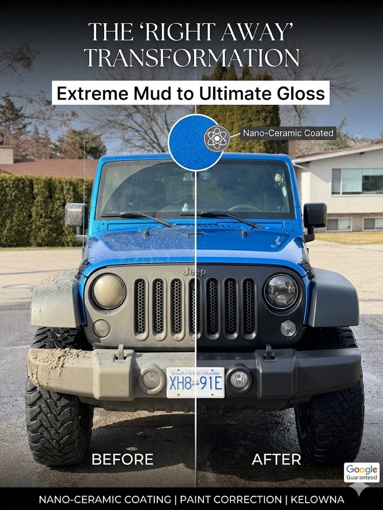 Jeep Wrangler Before and After Detailing