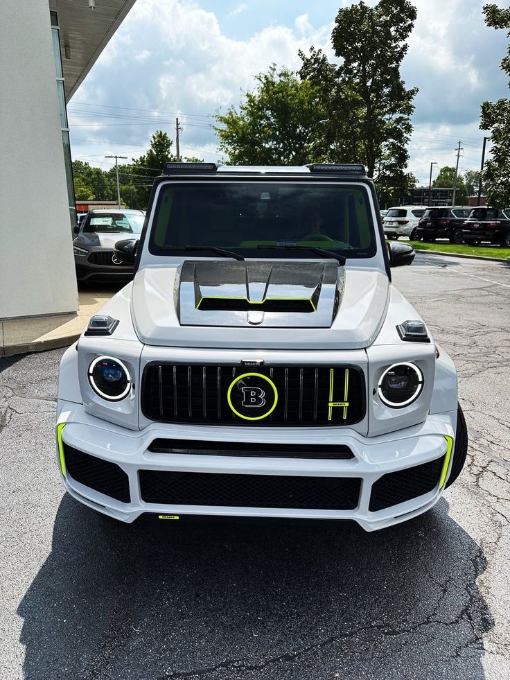 Brabus G-Wagon White with Neon